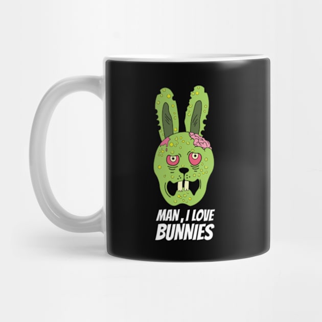 Funny zombie bunny by Sourdigitals